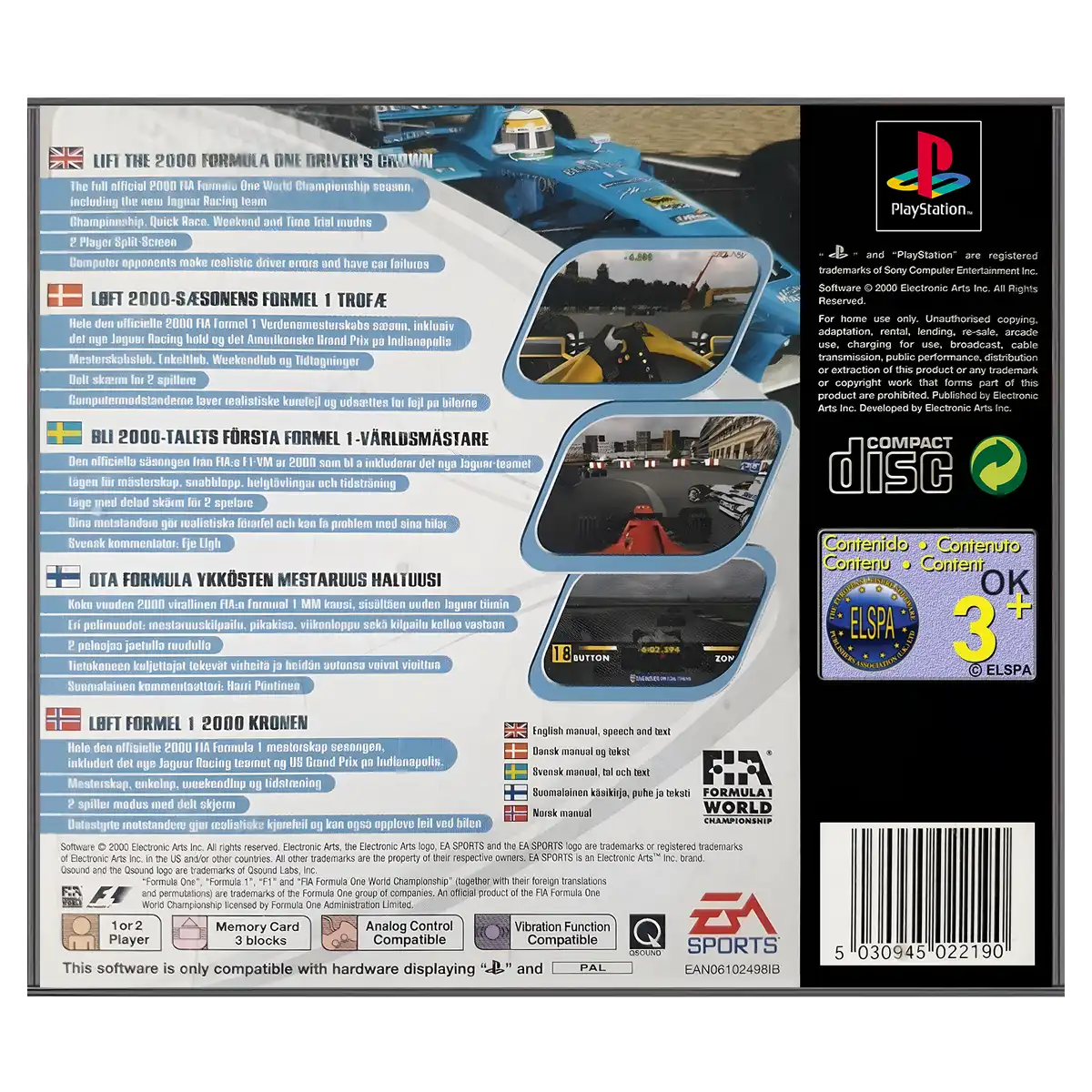 F1 2000 - Billede 2