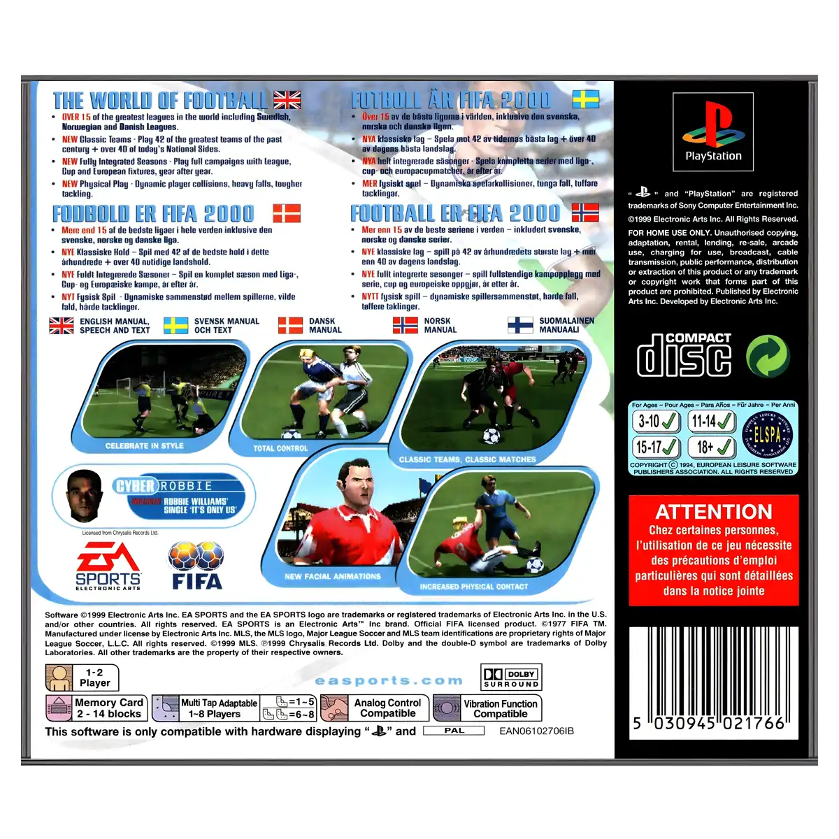 FIFA 2000 - Billede 2
