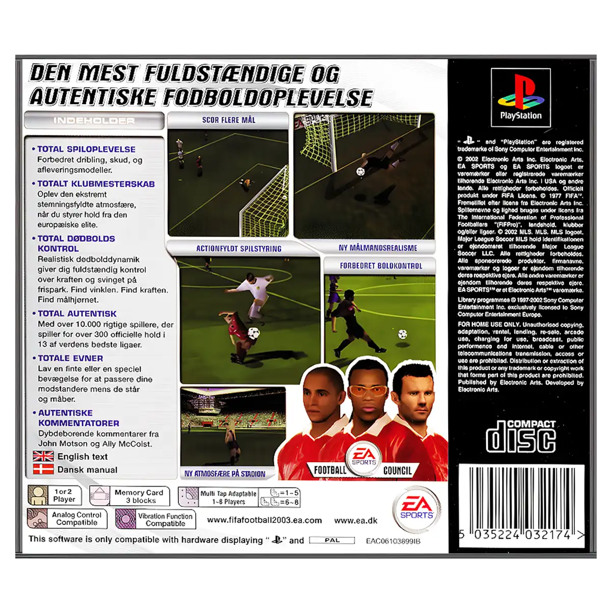 FIFA Football 2003 - Billede 3