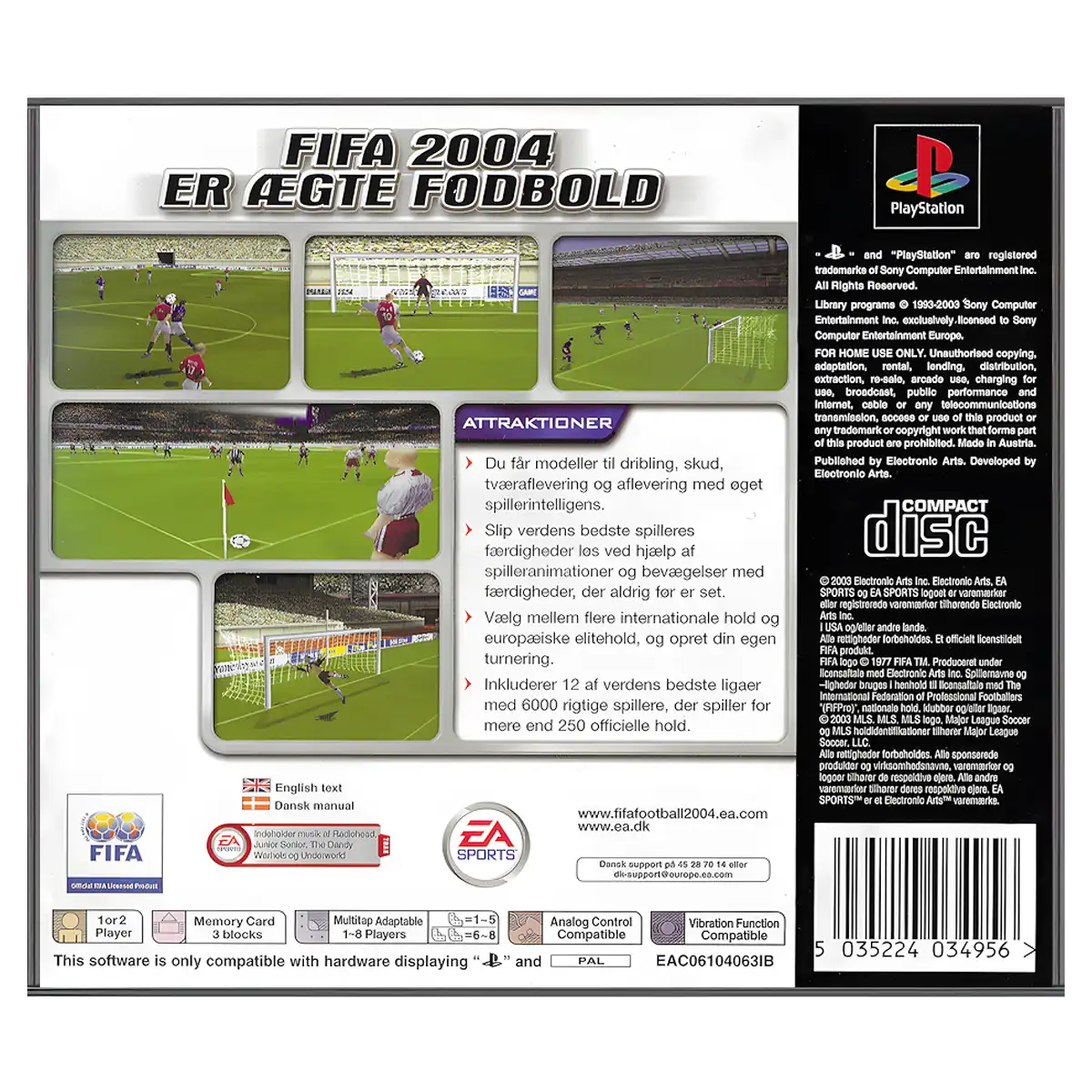 FIFA Football 2004 - Billede 2
