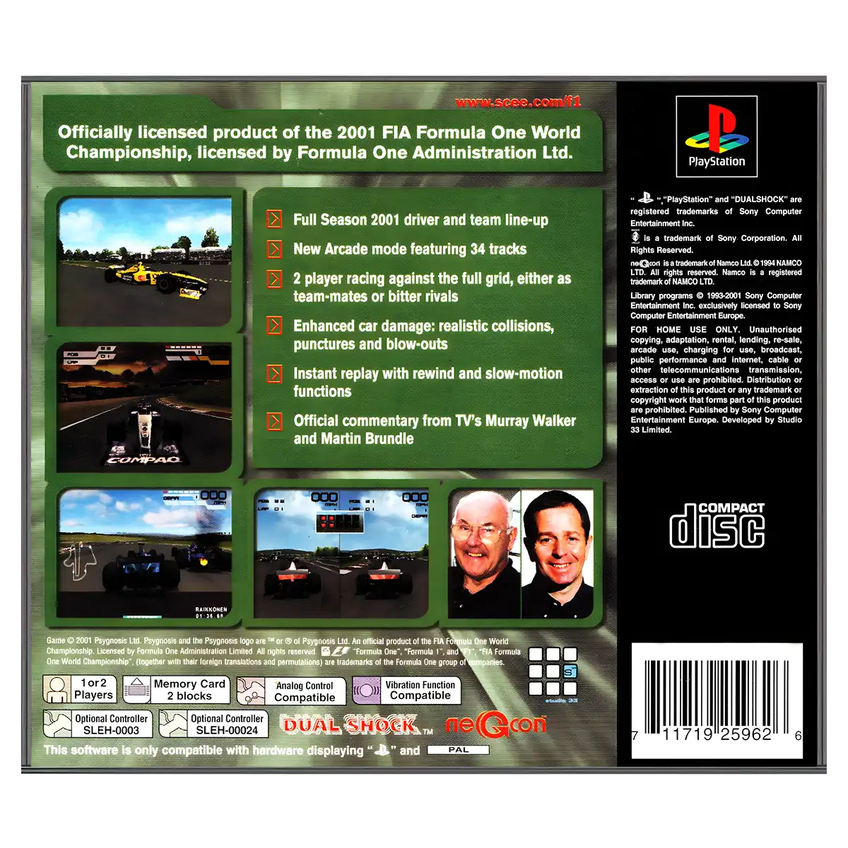 Formula One 2001 - Billede 2