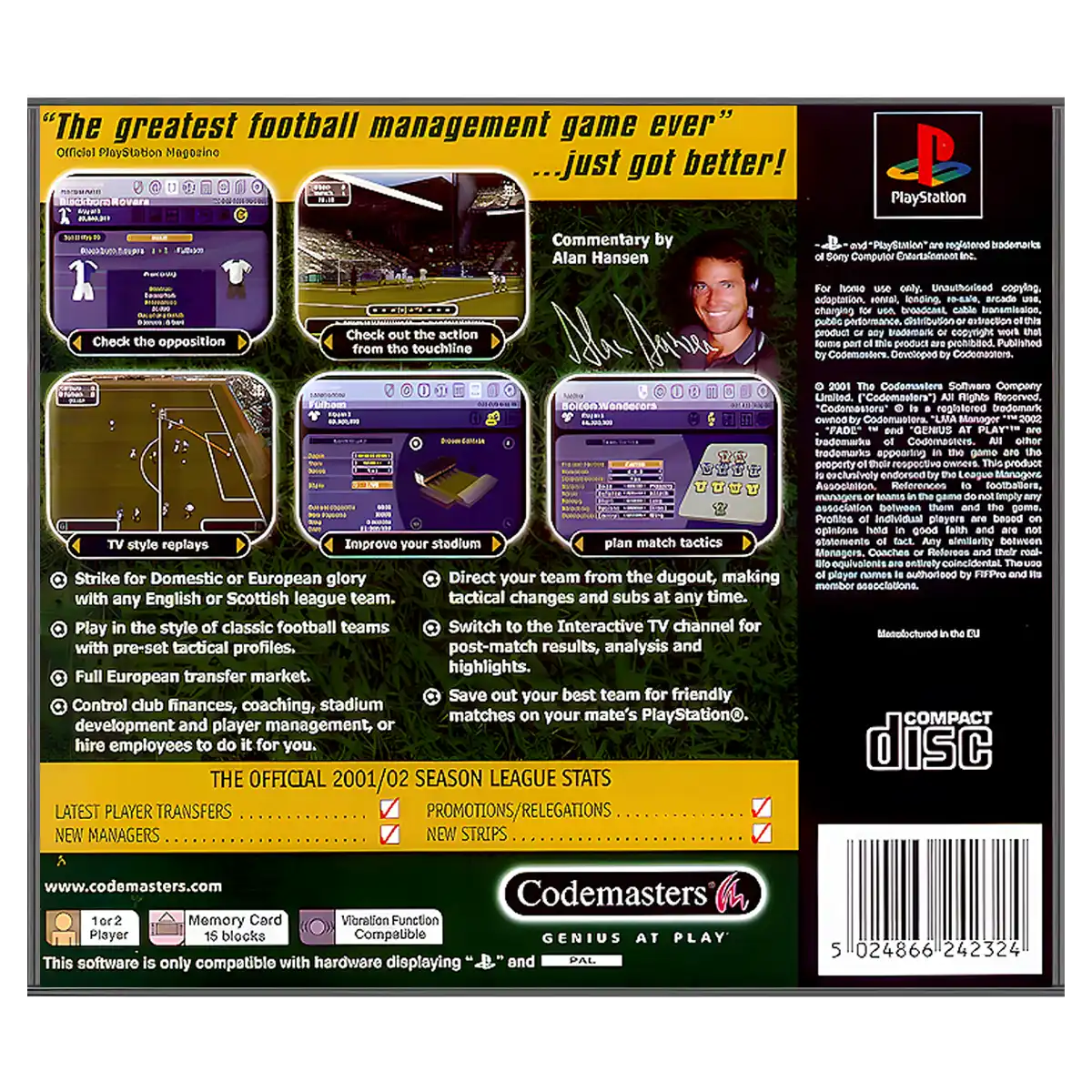 LMA Manager 2002 - Billede 2