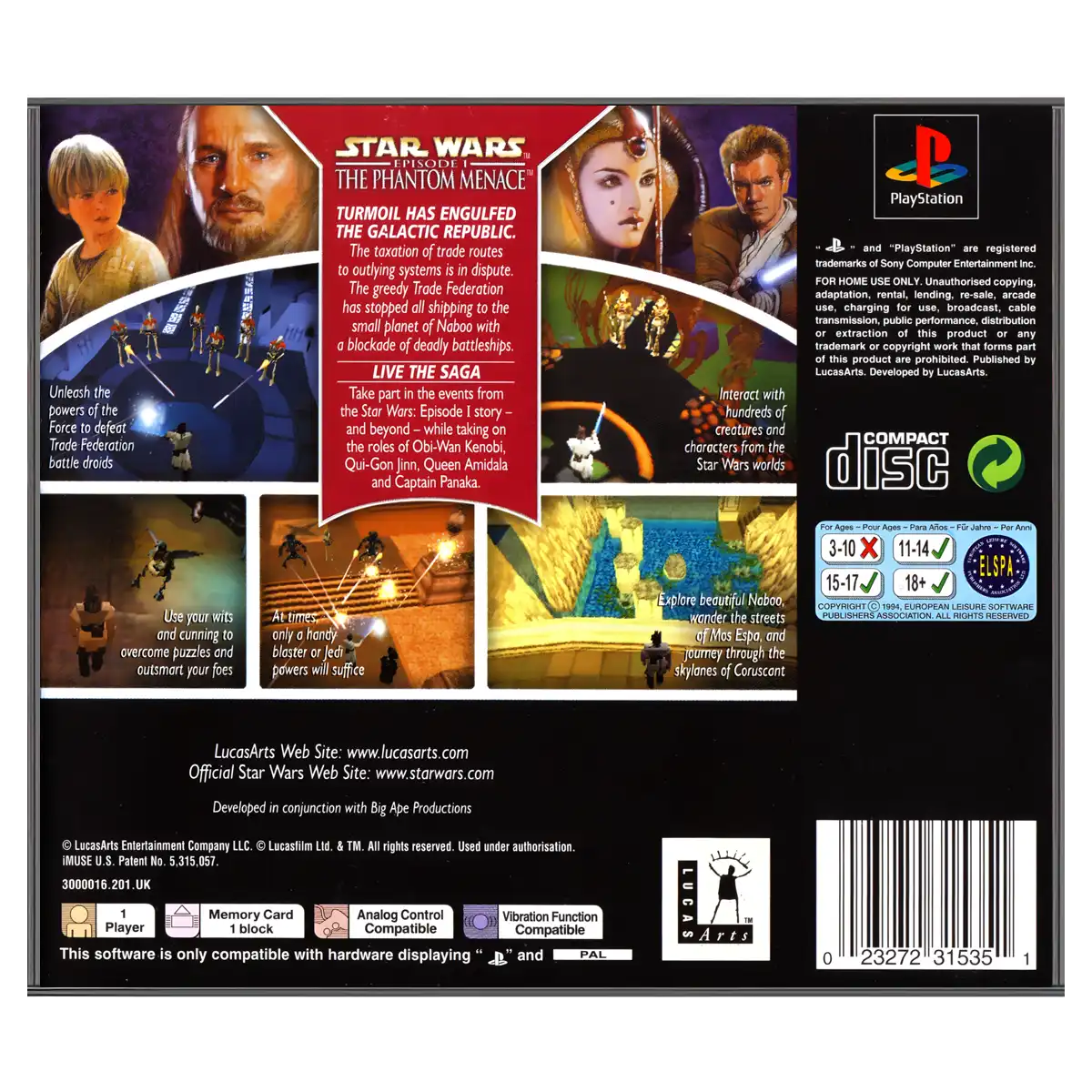 Star Wars: Episode I – The Phantom Menace - Billede 2