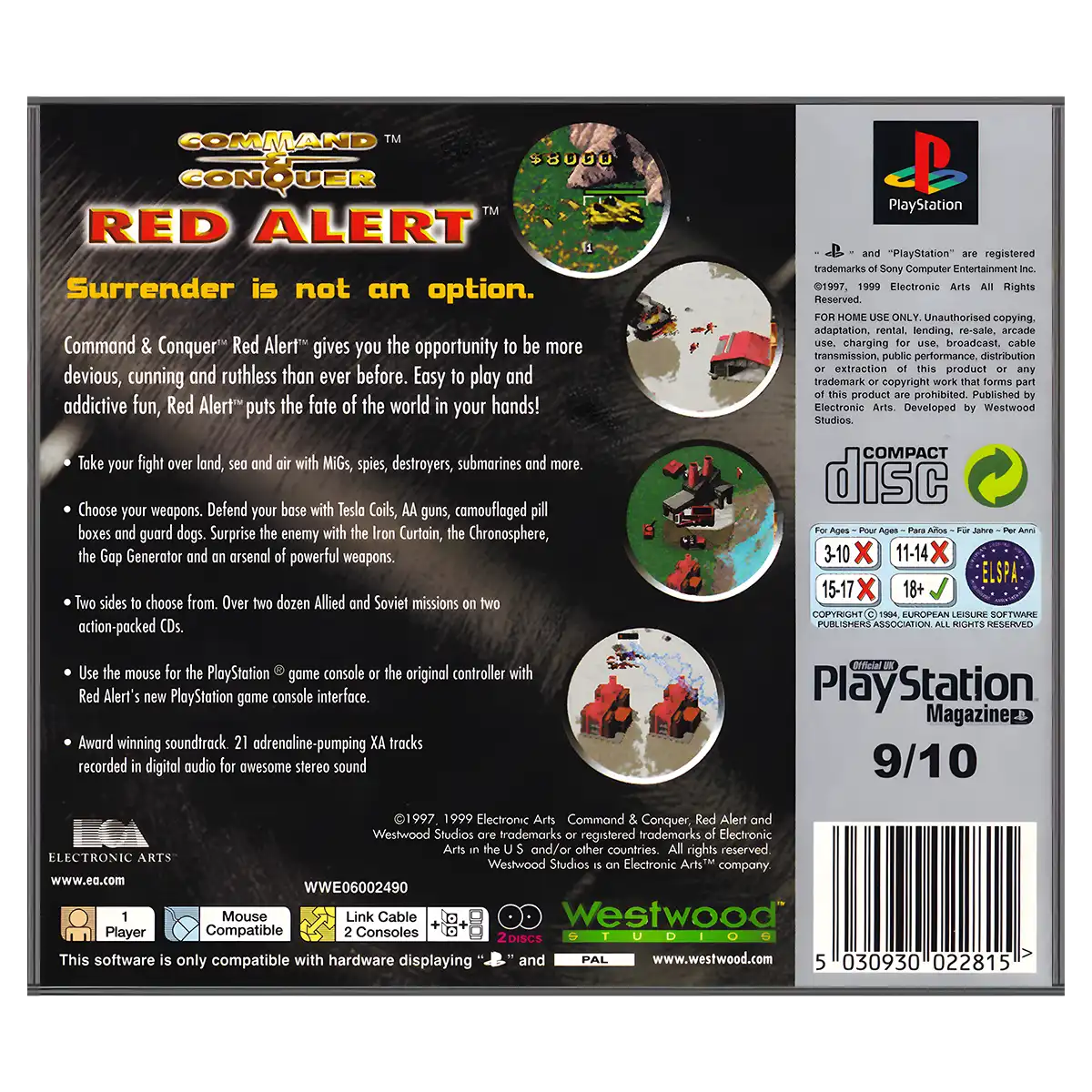 Command & Conquer: Red Alert - Billede 2