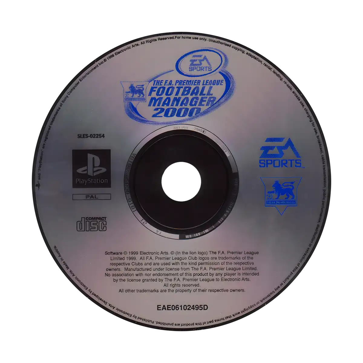 The F.A. Premier League Football Manager 2000 - Billede 3