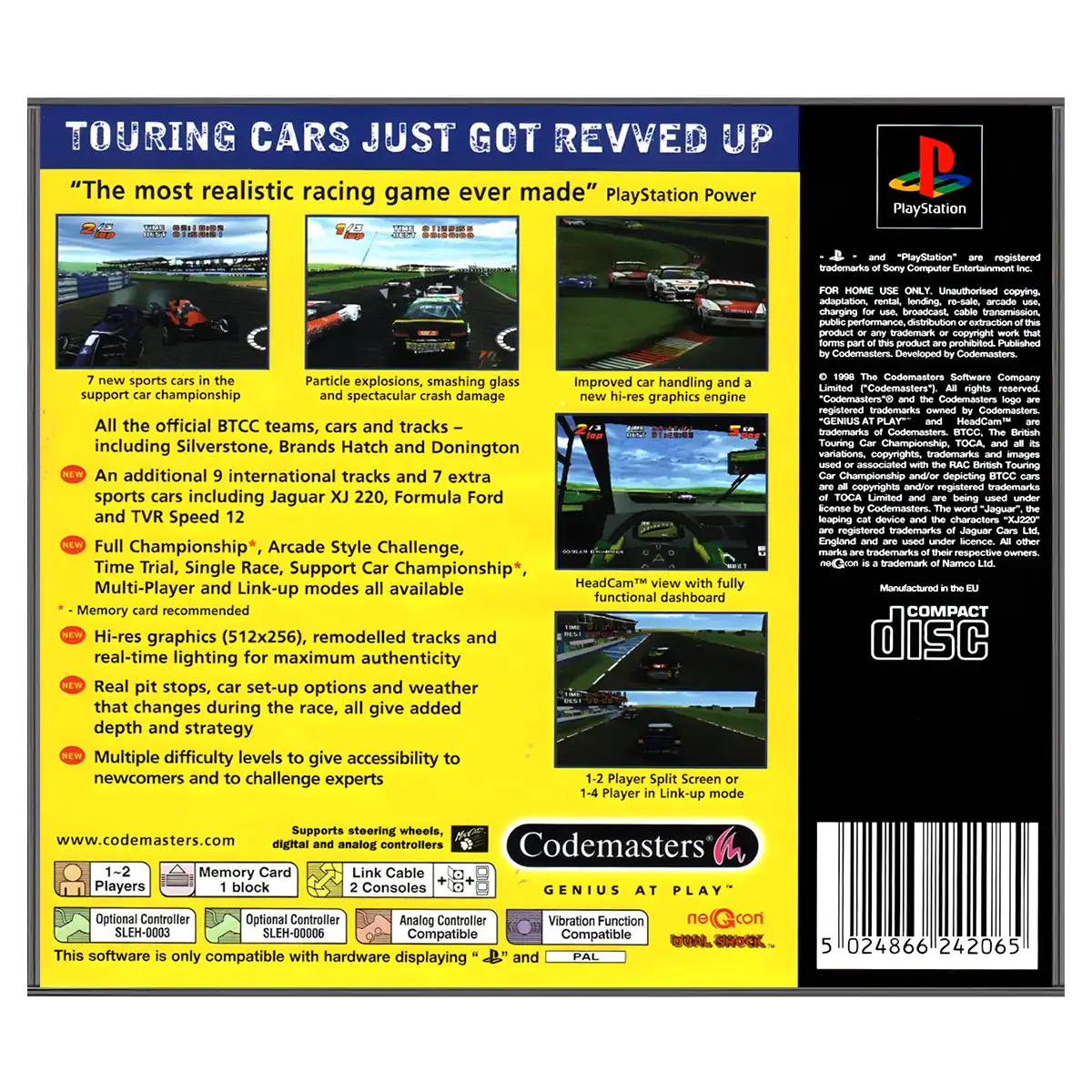 TOCA 2: Touring Cars - Billede 2