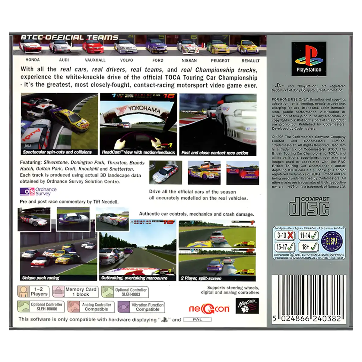 TOCA Touring Car Championship - Billede 2