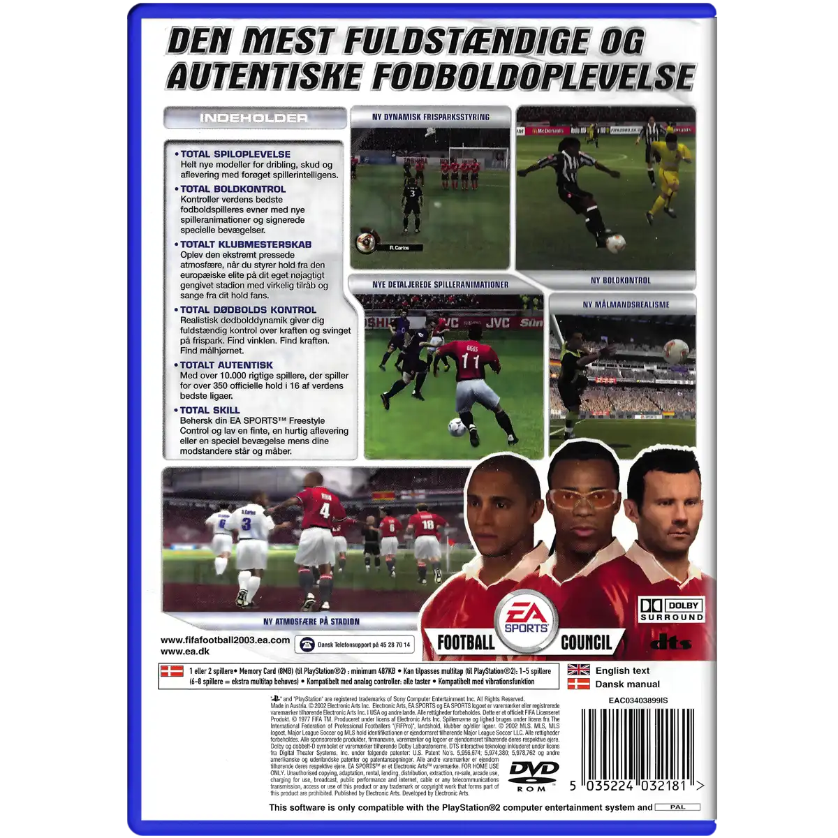FIFA Football 2003 - Billede 2
