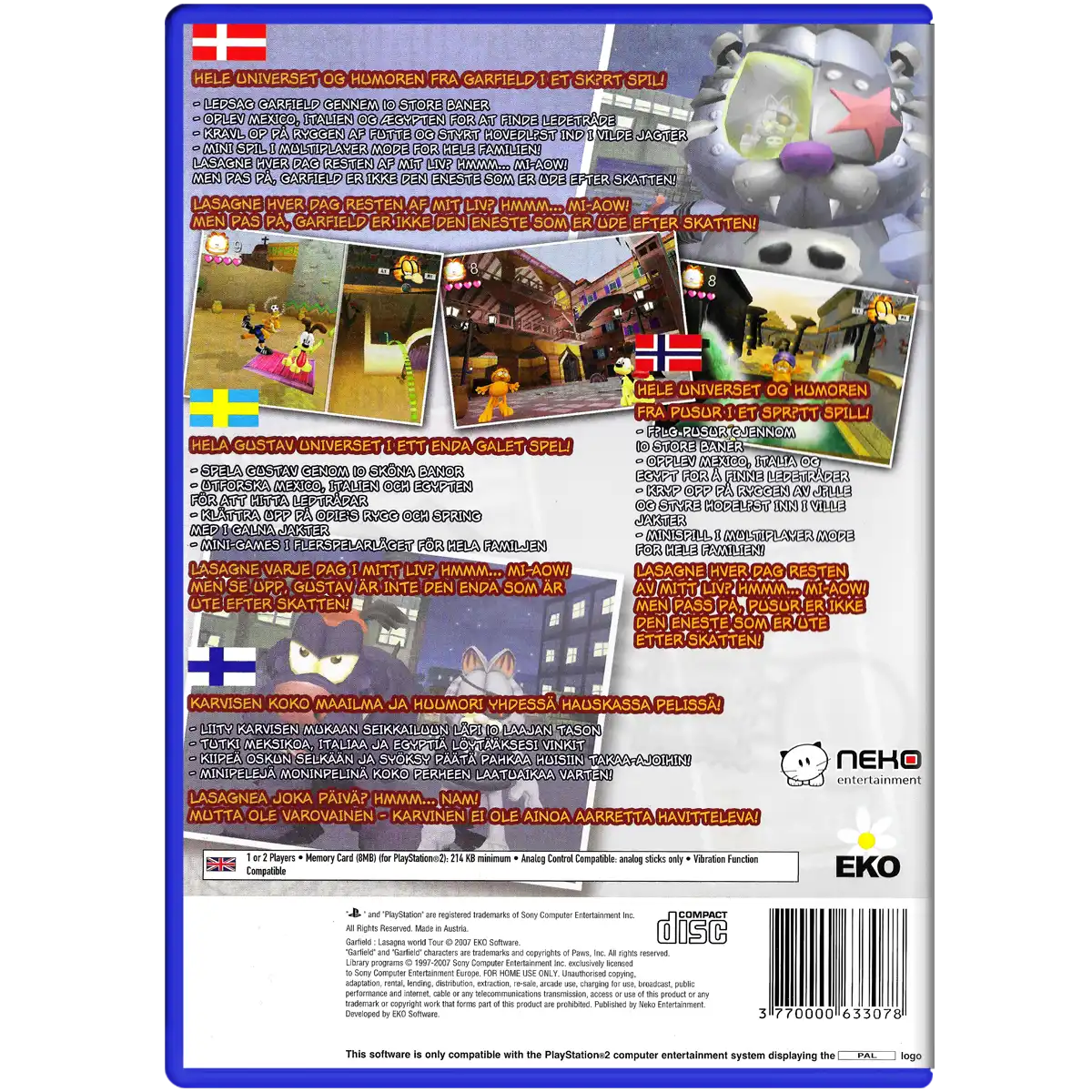 Garfield: Lasagna World Tour - Billede 2