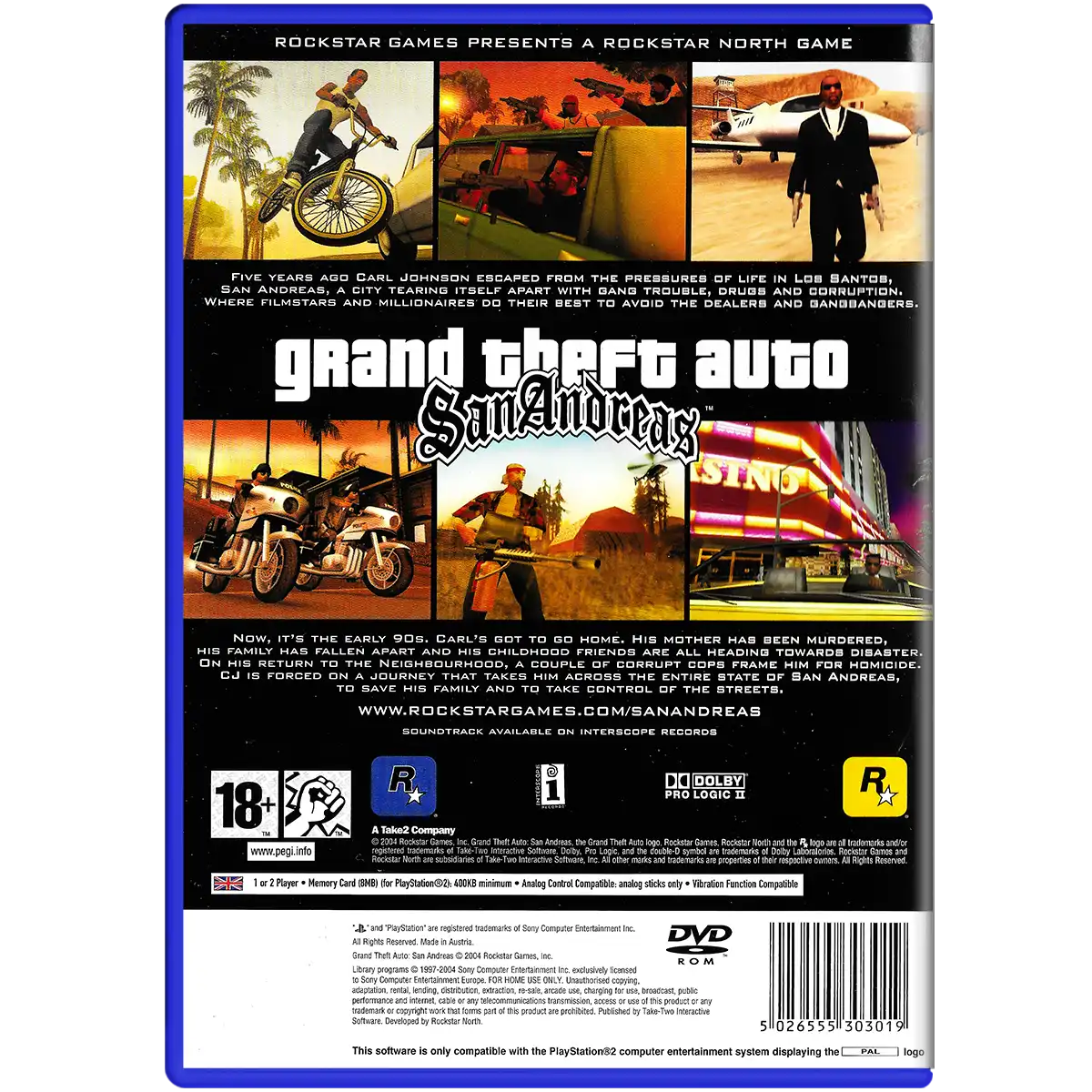 Grand Theft Auto: San Andreas - Billede 3