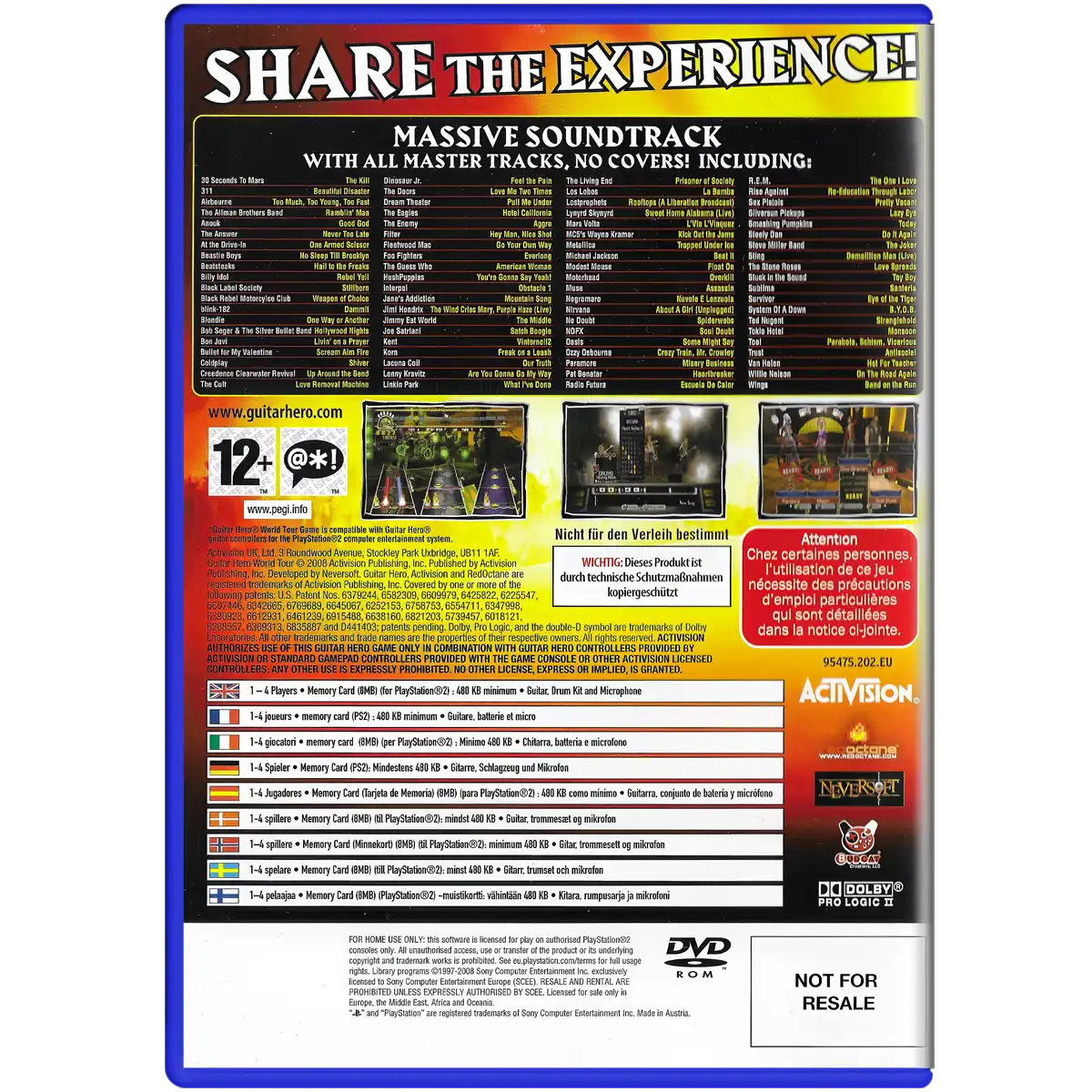 Guitar Hero: World Tour - Billede 2