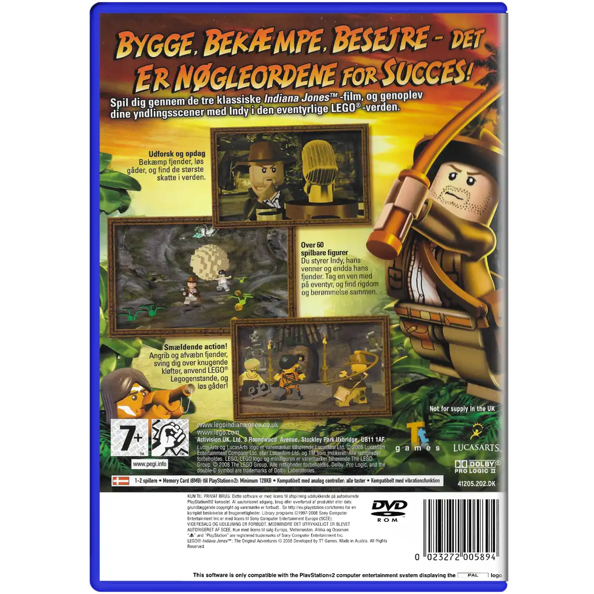 LEGO Indiana Jones: The Original Adventures - Billede 2